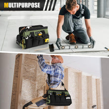 Load image into Gallery viewer, UUP Heavy Duty Tool Bag 15-Inch, 16-Pocket Portable Soft Tool Box Organizer Storage, Handle Tactical Carry Tote Empty Toolbox with Large Zipper, Men Stocking Stuffer, Father Day Dad Mechanic Gift