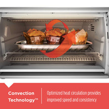 Load image into Gallery viewer, Black+Decker Countertop Convection Toaster Oven, 8 One-touch Cooking Functions, Stainless Steel
