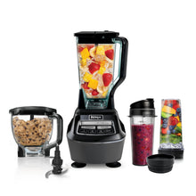 Load image into Gallery viewer, Ninja Kitchen System | 8-Cup Food Processor Bowl & 72 oz. Blender All-in-One | With (2) 16 oz. To-Go Cups | For Smoothies, Ice Crushing, Dough & More | 1500 Watt | Black | BL770