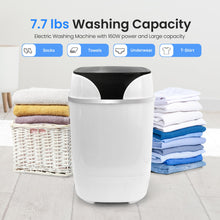 Load image into Gallery viewer, SereneLife PUCWM200 Portable Machine Full-Automatic Compact Washer with Washing Programs Ideal for RV, Dorm, Apartment (White)