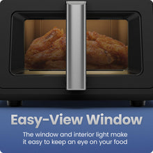 Load image into Gallery viewer, Chefman Air Fryer 9 Qt | TurboFry 7-in-1 High-Powered 450°F Cooking for Crispier and Even Results | XL Basket with Viewing Window | Air Fry, Bake, Broil, Reheat, Dehydrate, Defrost, Keep Warm