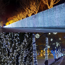 Load image into Gallery viewer, WATERGLIDE 1000 LED Christmas String Lights, 328 FT Green Wire LED Decorative Fairy Lights with Remote & 8 Modes, Waterproof for Outdoor Xmas Holiday Party Garden Wedding Home Decor, Cool White