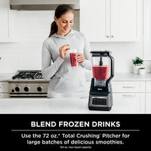 Load image into Gallery viewer, Ninja Professional Plus Blender | Max Power Smoothie Blender, Ice Cream Maker, Frozen Drink Mixer & Margarita Machine | 3 Auto IQ™ Presets, 1400 W, 72oz Total Crushing Pitcher | Dark Grey, BN701