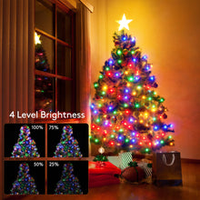Load image into Gallery viewer, BlcTec Christmas Lights, 300 LED 108FT UL Certified Color Changing Christmas Tree Lights with Remote, 11 Modes, Timer, Waterproof, Connectable String Lights for Xmas Décor, Warm White & Multicolor