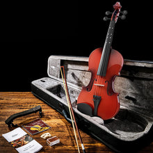 Load image into Gallery viewer, Eastar 3/4 Violin for Beginners, Violins Kit for Student, Fiddle with Hard Case, Rosin, Shoulder Rest, Bow, and Extra Strings (Imprinted Finger Guide on Fingerboard)