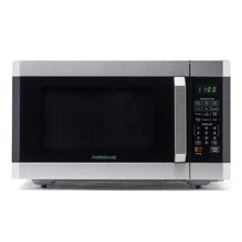 Load image into Gallery viewer, Farberware Countertop Microwave 1100 Watts, 1.6 cu ft - Smart Sensor Microwave Oven With LED Lighting and Child Lock - Perfect for Apartments and Dorms - Easy Clean - Stainless Steel