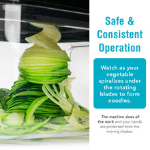 Load image into Gallery viewer, Shine Kitchen Co. SES-100 Electric Vegetable Spiralizer