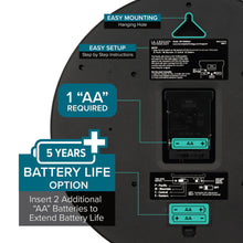 Load image into Gallery viewer, La Crosse Technology Wall Clock, Plastic, 14-inch Dia. (WT-3143A) (WT-3143A-INT)