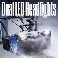 Load image into Gallery viewer, Westinghouse WSnow23 Corded Snow Blower 23 Inch, Dual LED Lights, 1800W Watt Motor, Electric Snow Blower with 25ft Throwing Distance, Plows 800lbs/min, Adjustable Chute