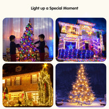 Load image into Gallery viewer, BlcTec Christmas Lights, 300 LED 108FT UL Certified Color Changing Christmas Tree Lights with Remote, 11 Modes, Timer, Waterproof, Connectable String Lights for Xmas Décor, Warm White & Multicolor