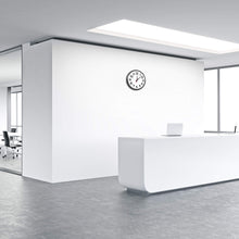 Load image into Gallery viewer, The Ultimate Wall Clock, 14" Atomic Wall Clock, Black, Easy to Read, Perfect for Home, Office, School, Indoor/Outdoor…