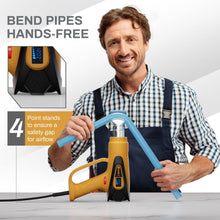 Load image into Gallery viewer, TEAM Z 1800W Premium Heat Gun kit 140°F~1202°F - Heavy Duty Heat Shrink Gun with Single Handed Operation, LCD Display Hot Air Gun with Case, Overload Protection with 6 Nozzles for Crafts