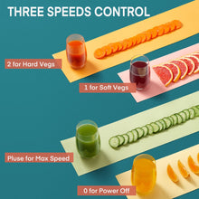 Load image into Gallery viewer, Juicer Machines, Juilist 3" Wide Mouth Juicer Extractor Max Power 800W, for Vegetable and Fruit with 3-Speed Setting, 400W Motor, Easy to Clean