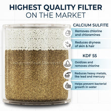 Load image into Gallery viewer, HammerHead Showers® ALL METAL Shower Head Filter – High Pressure Universal Shower Filters to Remove Toxic Chemicals – KDF Shower Filter, Targets Chlorine and Heavy Metals – Chrome