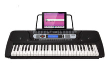 Load image into Gallery viewer, RockJam 54 Key Keyboard Piano with Power Supply, Sheet Music Stand, Piano Note Stickers & Simply Piano Lessons