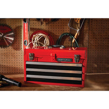Load image into Gallery viewer, CRAFTSMAN Tool Chest, 3-Drawer, Portable, with Wrench Organizer, Stainless Steel, Capacity Holds Up To 25-lb In Each Drawer (CMST53005RB)