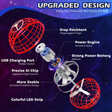 Load image into Gallery viewer, Tikduck Flying Orb Ball 2024 Toys Soaring Hover Boomerang Spinner Hand Controlled Mini Drone Cosmic Globe Spinning Kids Outdoor Fly Toy Birthday Gift Cool Stuff for Boys Girls 6 7 8 9 10+ Year Old
