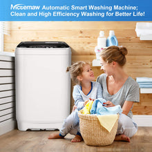 Load image into Gallery viewer, 17.8Lbs Portable Washing Machine Nictemaw Portable Washer, 2.3 Cu.ft Washer and Dryer Combo with Drain Pump, 10 Programs 8 Water Level Compact Laundry Washer for Home, Apartment, RV, Dorms