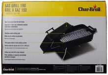 Load image into Gallery viewer, Char-Broil Portable Convective 1-Burner Stainless Steel Propane Gas Grill - 465133010