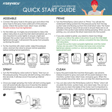 Load image into Gallery viewer, Himalaya High Pressure Airless Paint Sprayer - 3000PSI, 5/8HP, 650W Power Painter, Ideal for Home Interior, Exterior, Commercial Use, and DIY Handyman-Professional Contractor Grade Spray Paint Machine