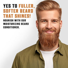 Load image into Gallery viewer, Viking Revolution Beard Care Set - Wash & Conditioner with Argan & Jojoba Oils, Natural Sandalwood Scent (17 oz)