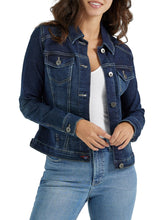 Load image into Gallery viewer, Wrangler Authentics Women's Stretch Denim Jacket, Drenched, Small