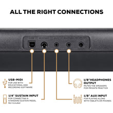 Load image into Gallery viewer, Alesis Melody 61 MK4 Keyboard Piano for Beginners with 61 Keys Speakers, Tablet/Sheet Music Stand, 300 Sounds and Music Lessons