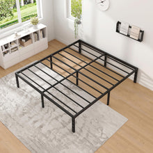 Load image into Gallery viewer, NEW JETO Metal Bed Frame-Simple and Atmospheric Metal Platform Bed Frame, Storage Space Under The Bed Heavy Duty Frame Bed, Sturdy Full Size Bed Frame, Suitable for Bedroom, Full