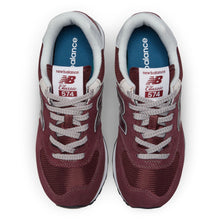 Load image into Gallery viewer, New Balance Women's 574 Core Sneaker, Burgundy/White, 5