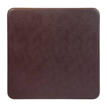 Load image into Gallery viewer, Flash Furniture Madelyn 33.5" Square Folding Multipurpose Card Table with Padded Vinyl Top, Portable Folding Game Table for 4 Players, Brown