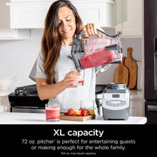 Load image into Gallery viewer, Ninja BL660 Professional Compact Smoothie & Food Processing Blender, 1100-Watts, 3 Functions -for Frozen Drinks, Smoothies, Sauces, & More, 72-oz.* Pitcher, (2) 16-oz. To-Go Cups & Spout Lids, Gray