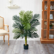 Load image into Gallery viewer, Nearly Natural 4ft. Golden Cane Palm Artificial Tree