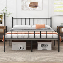 Load image into Gallery viewer, DIIYIV Queen Bed Frame-Classic Metal Platform Bed Frame,Mattress Foundation with Steel Slat Support,Under Bed Storage,No Box Spring Needed, Easy Assembly, Queen Size Bed Frame