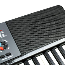 Load image into Gallery viewer, RockJam 61 Key Keyboard Piano with Pitch Bend, Power Supply, Sheet Music Stand, Piano Note Stickers & Simply Piano Lessons
