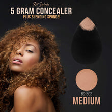 Load image into Gallery viewer, Belloccio Professional Beauty Airbrush Cosmetic Makeup System with 4 Medium Shades of Foundation in 1/4 Ounce Bottles - Kit Includes Blush, Bronzer and Highlighters