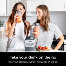 Load image into Gallery viewer, Ninja BL660 Professional Compact Smoothie & Food Processing Blender, 1100-Watts, 3 Functions -for Frozen Drinks, Smoothies, Sauces, & More, 72-oz.* Pitcher, (2) 16-oz. To-Go Cups & Spout Lids, Gray