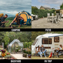 Load image into Gallery viewer, Onlyfire Flat Top Gas Griddle with Foldable Legs, 3-Burner Stainless Steel Propane Gas Grill Griddle, 24” Portable Tabletop Griddle for Outdoor Cooking Camping Tailgating RV, 24,000 BTU, GS309