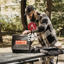 Load image into Gallery viewer, Gas One GS-3400P Propane or Butane Stove Dual Fuel Stove Portable Camping Stove - Patented - with Carrying Case Great for Emergency Preparedness Kit