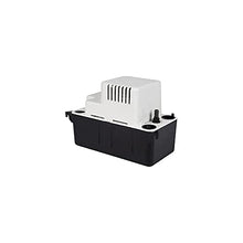 Load image into Gallery viewer, Little Giant VCMA-15ULS 115 Volt, 65 GPH, 1/50 HP Automatic Condensate Removal Pump with Safety Switch, White/Black, 554405