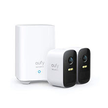 Load image into Gallery viewer, eufy Security, eufyCam 2C 2-Cam Kit, Security Camera Outdoor, Wireless Home Security System with 180-Day Battery Life, HomeKit Compatibility, 1080p HD, IP67, Night Vision, No Monthly Fee