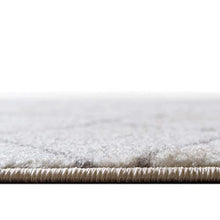 Load image into Gallery viewer, Unique Loom Trellis Frieze Collection Area Rug-Modern Morroccan Inspired Geometric Lattice Design, 6 x 9 ft, Ivory/Gray