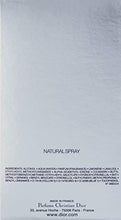Load image into Gallery viewer, Dior Homme By Christian Dior For Men. Eau De Toilette Spray 3.4 Ounces
