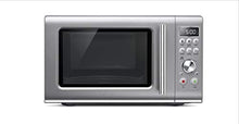 Load image into Gallery viewer, Breville BMO650SIL the Compact Wave Soft Close Countertop Microwave Oven, Silver