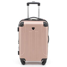 Load image into Gallery viewer, Travelers Club Sky+ Luggage Set, Rose Gold, 3 Piece