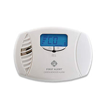 Load image into Gallery viewer, First Alert CO615 Dual-Power Plug-In Carbon Monoxide Detector with Battery Backup and Digital Display, White