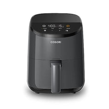 Load image into Gallery viewer, COSORI Small Air Fryer Oven 2.1 Qt, 4-in-1 Mini Airfryer, Bake, Roast, Reheat, Space-saving & Low-noise, Nonstick and Dishwasher Safe Basket, 30 In-App Recipes, Sticker with 6 Reference Guides,Grey