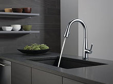 Load image into Gallery viewer, Delta Faucet Essa Touch Kitchen Faucet Brushed Nickel, Kitchen Faucets with Pull Down Sprayer, Kitchen Sink Faucet, Touch Faucet for Kitchen Sink, Touch2O Technology, Arctic Stainless 9113T-AR-DST