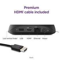 Load image into Gallery viewer, Roku Ultra | The Ultimate Streaming Device 4K/HDR/Dolby Vision/Atmos, Rechargeable Roku Voice Remote Pro, Ethernet Port, Hands-Free Controls, Lost Remote Finder, Free & Live TV
