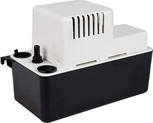 Load image into Gallery viewer, Little Giant VCMA-15ULS 115 Volt, 65 GPH, 1/50 HP Automatic Condensate Removal Pump with Safety Switch, White/Black, 554405