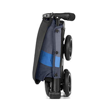 Load image into Gallery viewer, gb Pockit Air All Terrain Ultra Compact Lightweight Travel Stroller with Breathable Fabric in Night Blue , 28x17.5x39.8 Inch (Pack of 1)